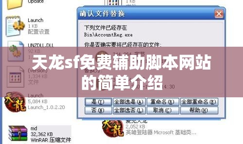 天龙sf免费辅助脚本网站的简单介绍