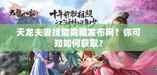 天龙夫妻技能竟藏发布网？你可知如何获取？