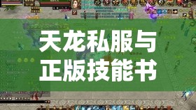 天龙私服与正版技能书获取收益攻略