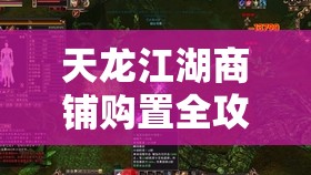 天龙江湖商铺购置全攻略