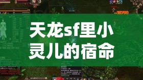 天龙sf里小灵儿的宿命岂能由人改写？